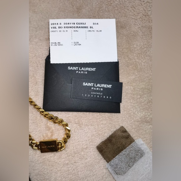 YSL BO Monogramme Calf Leather Bag - Picture 4 of 12